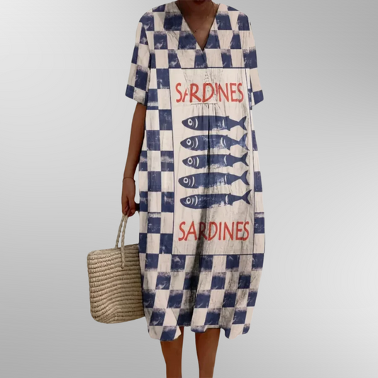 Cool & Comfy Summer Check Dress