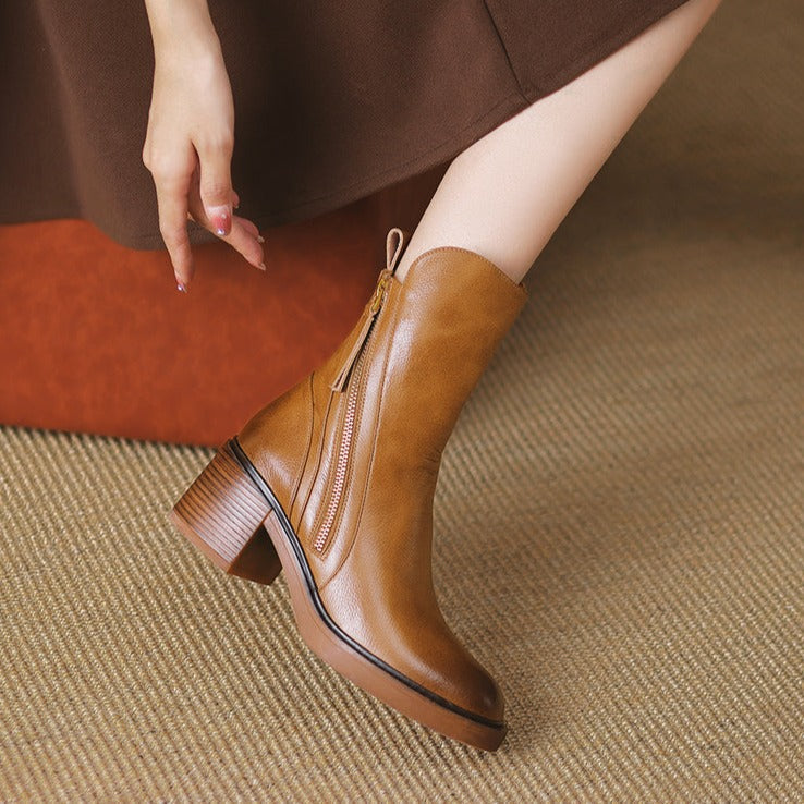 Cushioned Western Boots