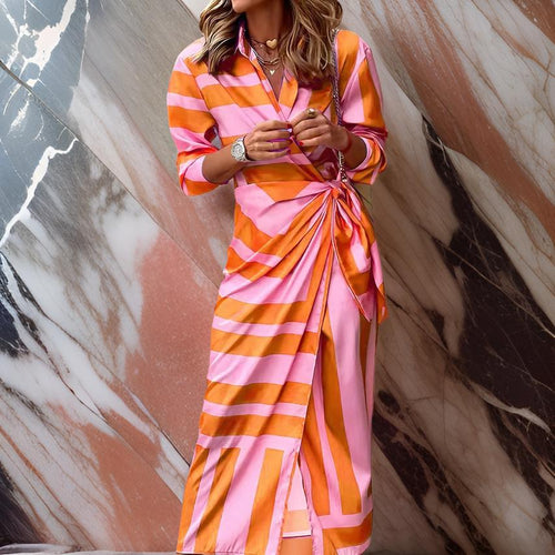 Elegant Wrap Dress