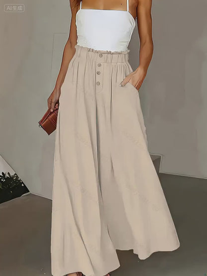 Flattering Wide-Leg Trousers