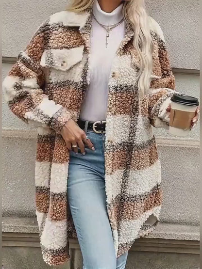 Polished Plaid Jacket