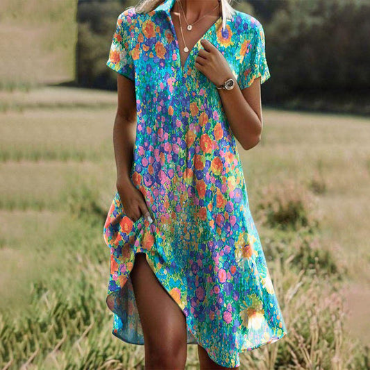 Effortless Boho Summer Dress