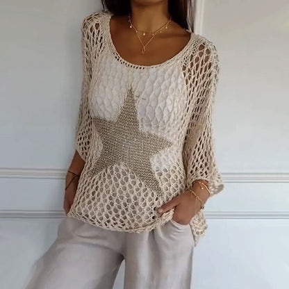 Cozy Chic Starry Knit