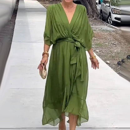Curvy Confidence V-Neck Dress
