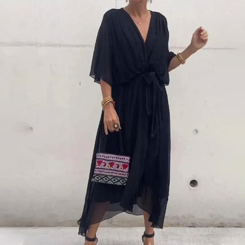 Curvy Confidence V-Neck Dress