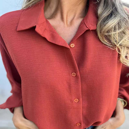 Everyday Elegance Button-Up Blouse