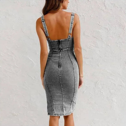 Effortless Elegance Denim Camisole