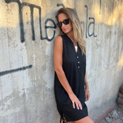 Effortless Summer Linen Dress