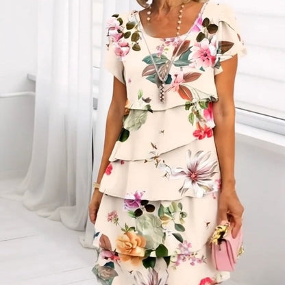 Flowy Floral Dress for Confidence