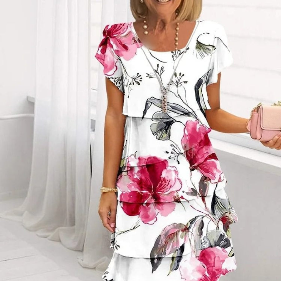 Flowy Floral Dress for Confidence