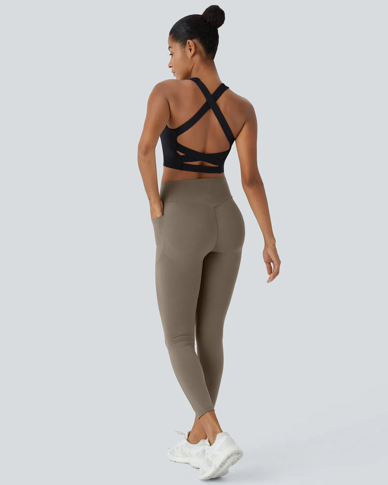 Flattering High-Waist Pocket Leggings