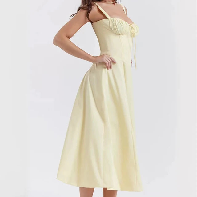 Chic All-Day Comfort Corset Dress