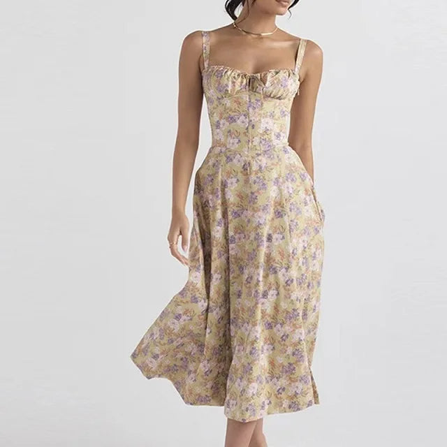 Chic All-Day Comfort Corset Dress