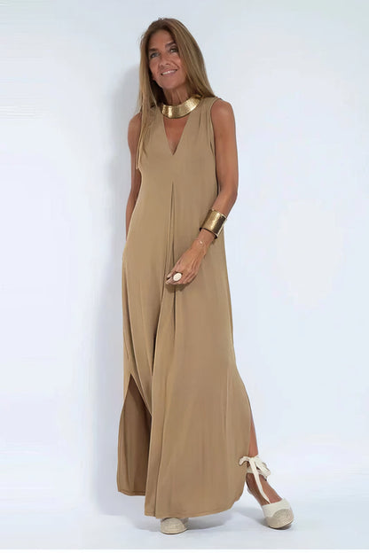 Silhouette-Enhancing Maxi Dress